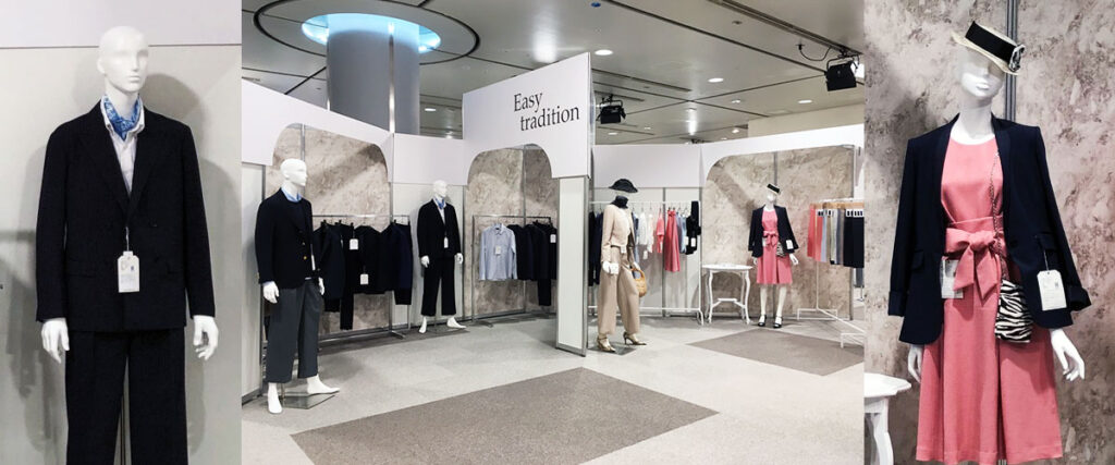 DG株式会社のテキスタイル製品群